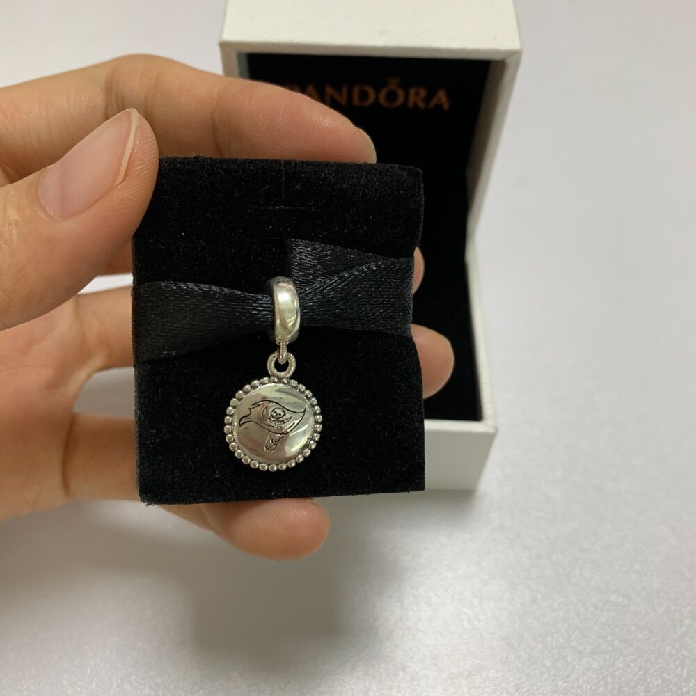 Pandora NFL Football Charm TOM BRADY Tampa Bay Buccaneers Charm Pendant